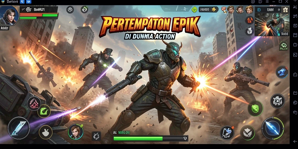 Gameplay seru dan menantang di BARU01 untuk penggemar Action.