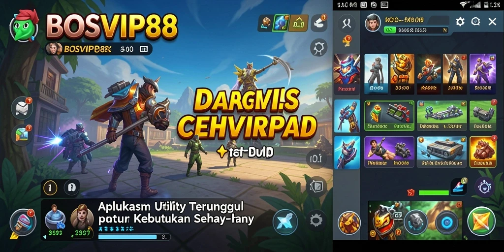 Tampilan antarmuka BOSVIP88 yang intuitif dan fungsional.