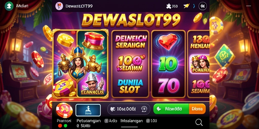 Gameplay DEWASLOT99 yang menakjubkan dan penuh petualangan.