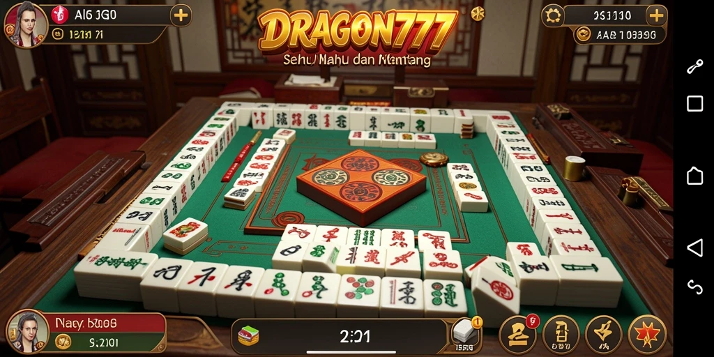Tampilan gameplay seru dan menantang di DRAGON777.