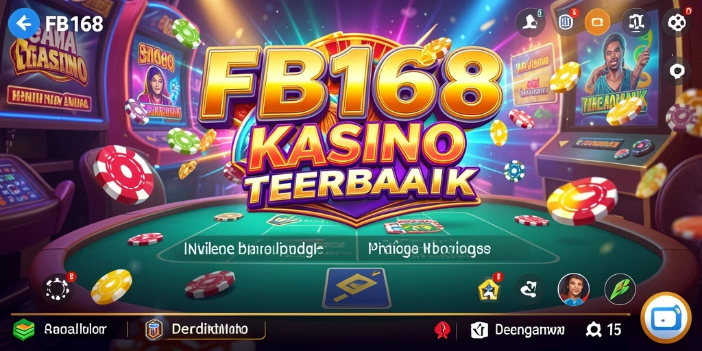Tangkapan layar bermain FB168 menunjukkan keseruan permainan kasino.