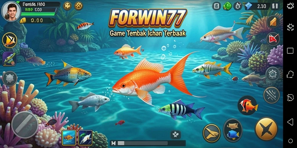 Tampilan gameplay FORWIN77 yang seru dan penuh warna.