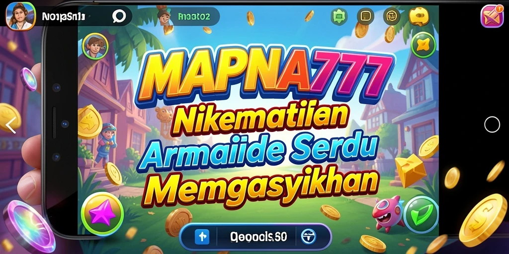 Screenshot menampilkan gameplay menarik dari MAPNA777 dengan berbagai level dan karakter.