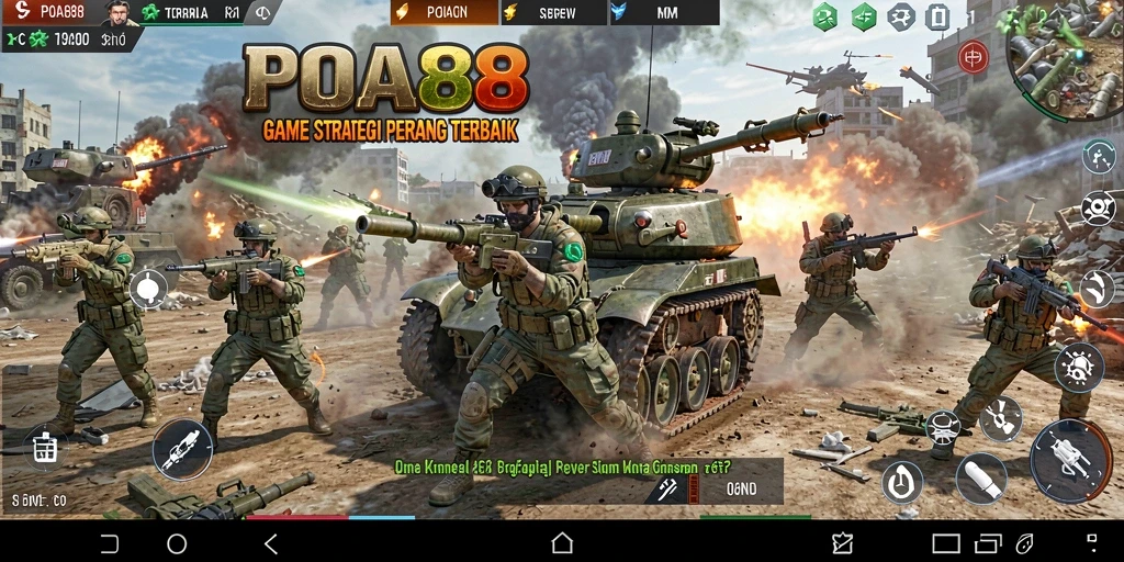 Tangkapan layar menampilkan aksi gameplay <strong>POA88</strong> yang seru dan strategis.