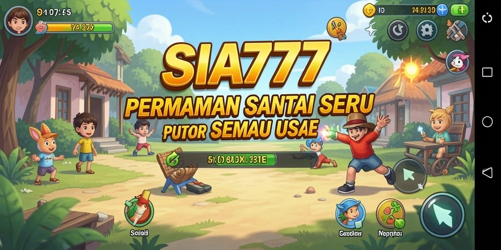 Screenshot gameplay SIA777 dengan desain grafis yang menarik.