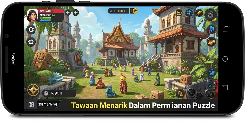 Tampilan menarik dari gameplay SOBATGAMING yang penuh tantangan.