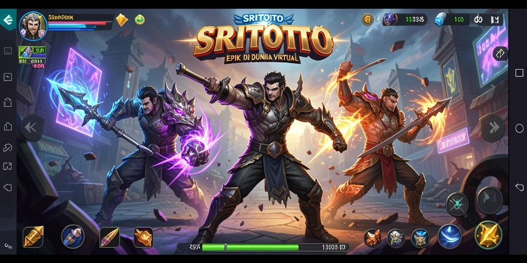 Tampilan gameplay SRITOTO yang mendebarkan dan penuh aksi.