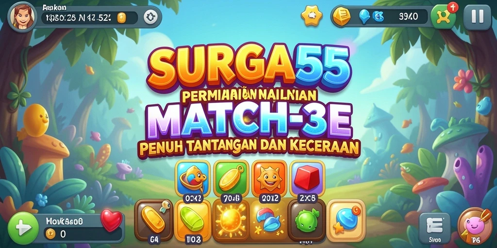 Tampilan gameplay SURGA55 yang seru dan mengasyikkan.