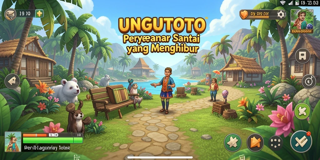 Tampilan gameplay seru dan interaktif di UNGUTOTO.